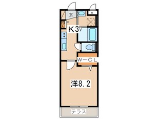 ヴィラ新天地の物件間取画像